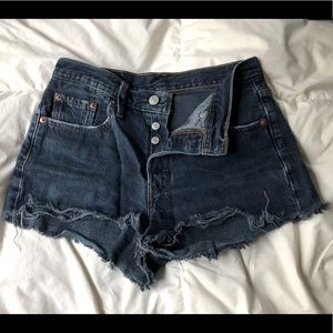 Levi’sHigh Waisted Cutoff Shorts